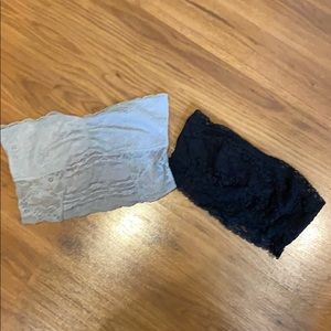 Set of 2 Free People Lace Bralettes
